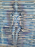 Garagentorkunst im Westviertel von Salamanca