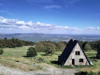 Alto de León (1511 m NN) Blickrichtung Madrid