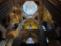 Barcelona: Kathedrale von Barcelona innen