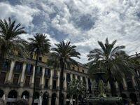 Barcelona: Placa Reial - gotisches Viertel