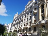 Madrids Gebäude und Fassaden