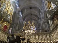 Toledo der Altar der Kathedrale