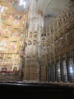 Toledo Kathedrale - das Hauptaltar Ausschnitt