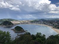 Blick auf San Sebastian