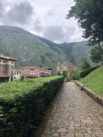 Blick auf Wallfahrtsort Covadonga