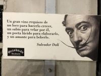 Spruch im Weingut Granbazan