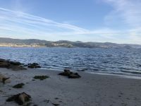 Abendstimmung am Strand bei Poio