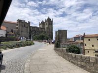 Blick auf die Kathedrale Porto