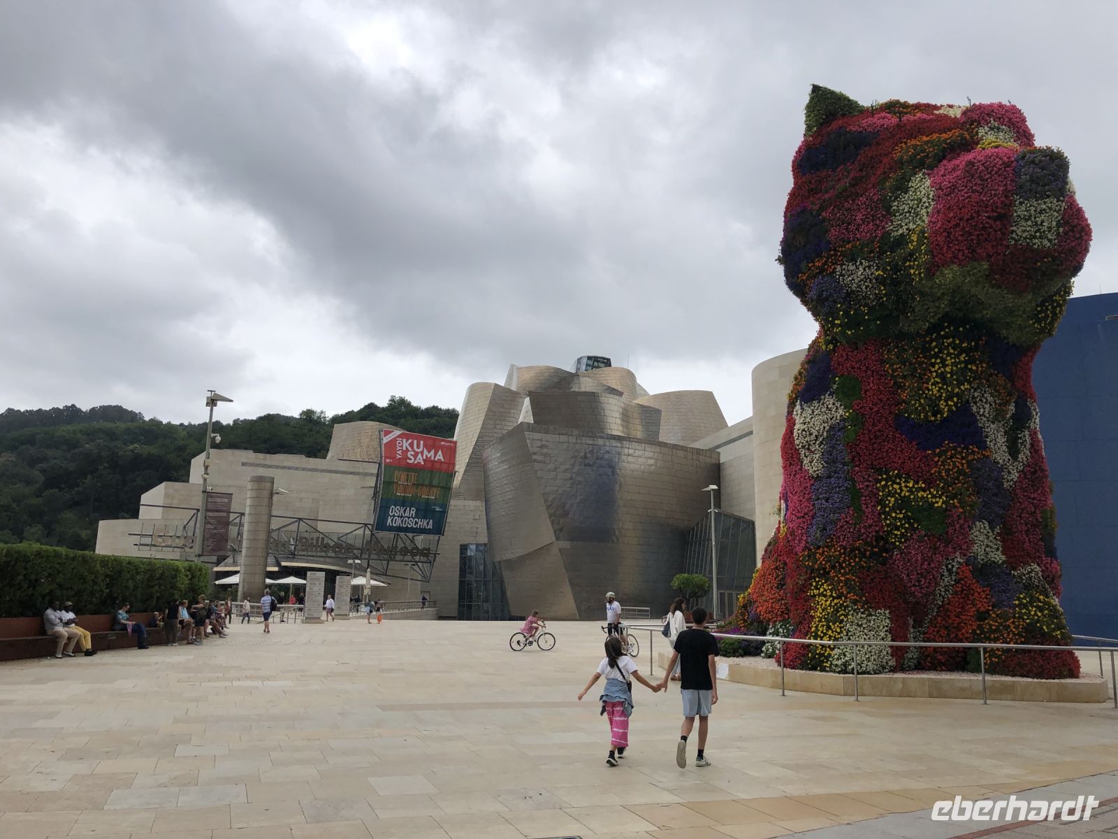 Puppy vor dem Guggenheim Museum