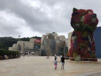 Puppy vor dem Guggenheim Museum