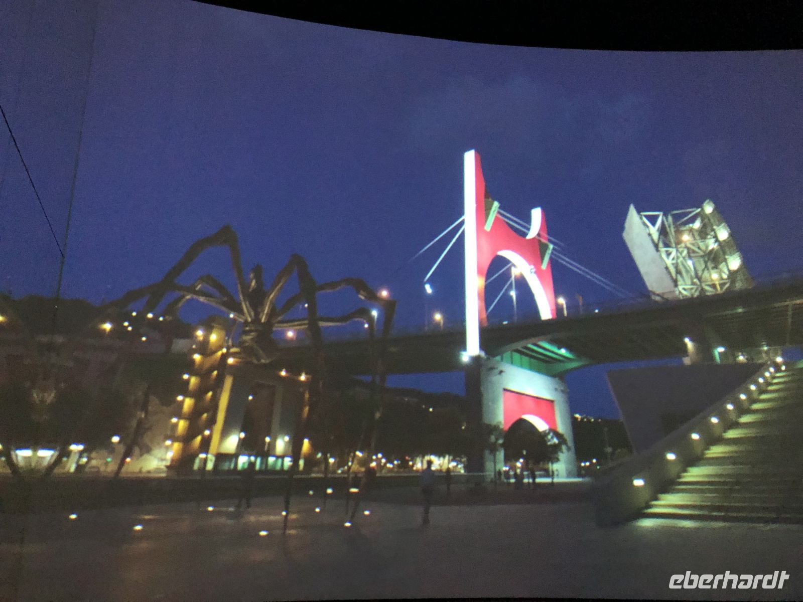 Guggenheim bei Nacht