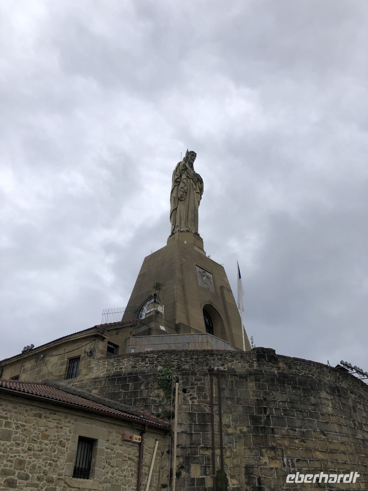 Christus-Statue auf dem Monte Urgull