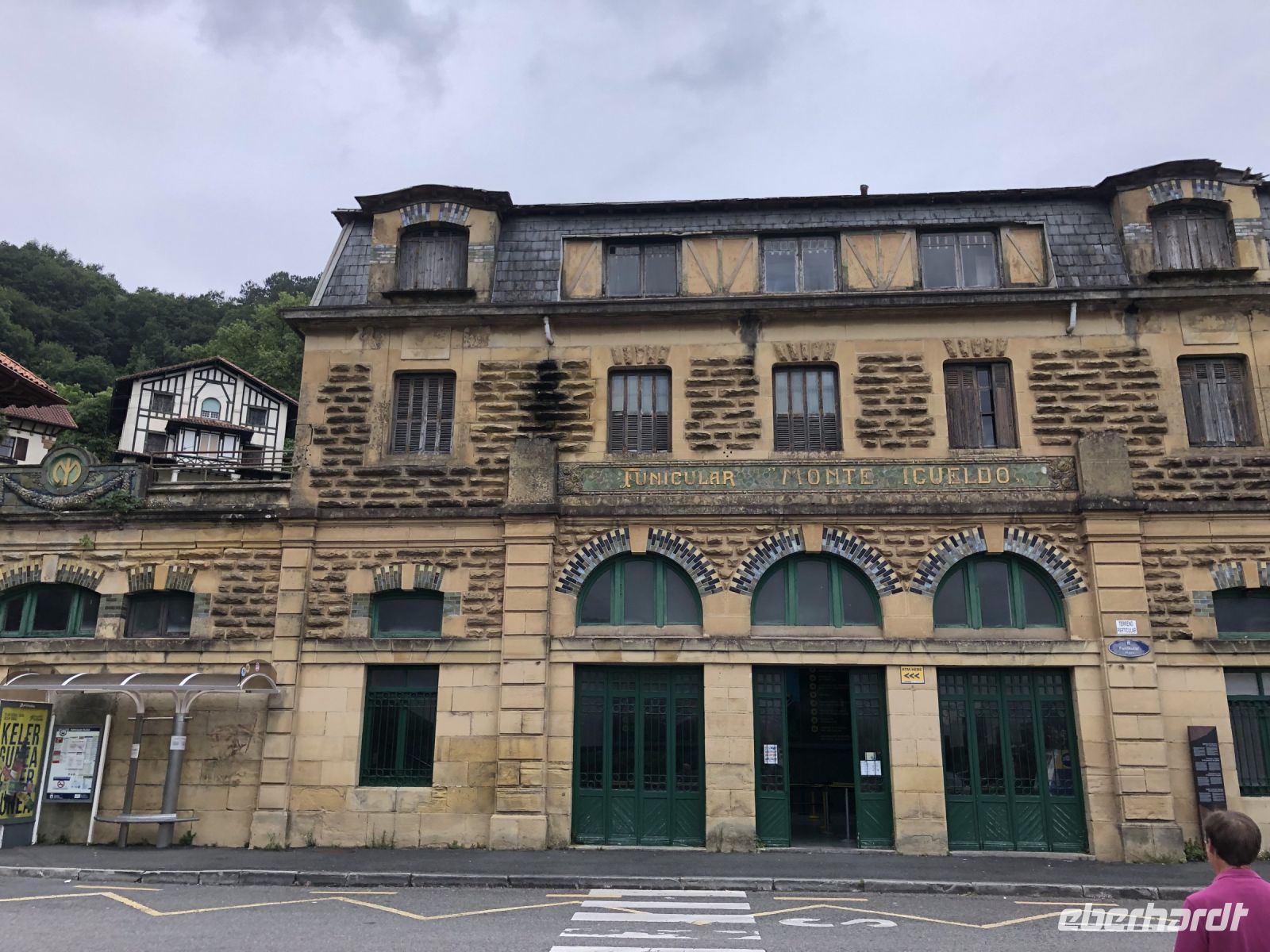 Funicular de San Sebastian - Zahnradbahn