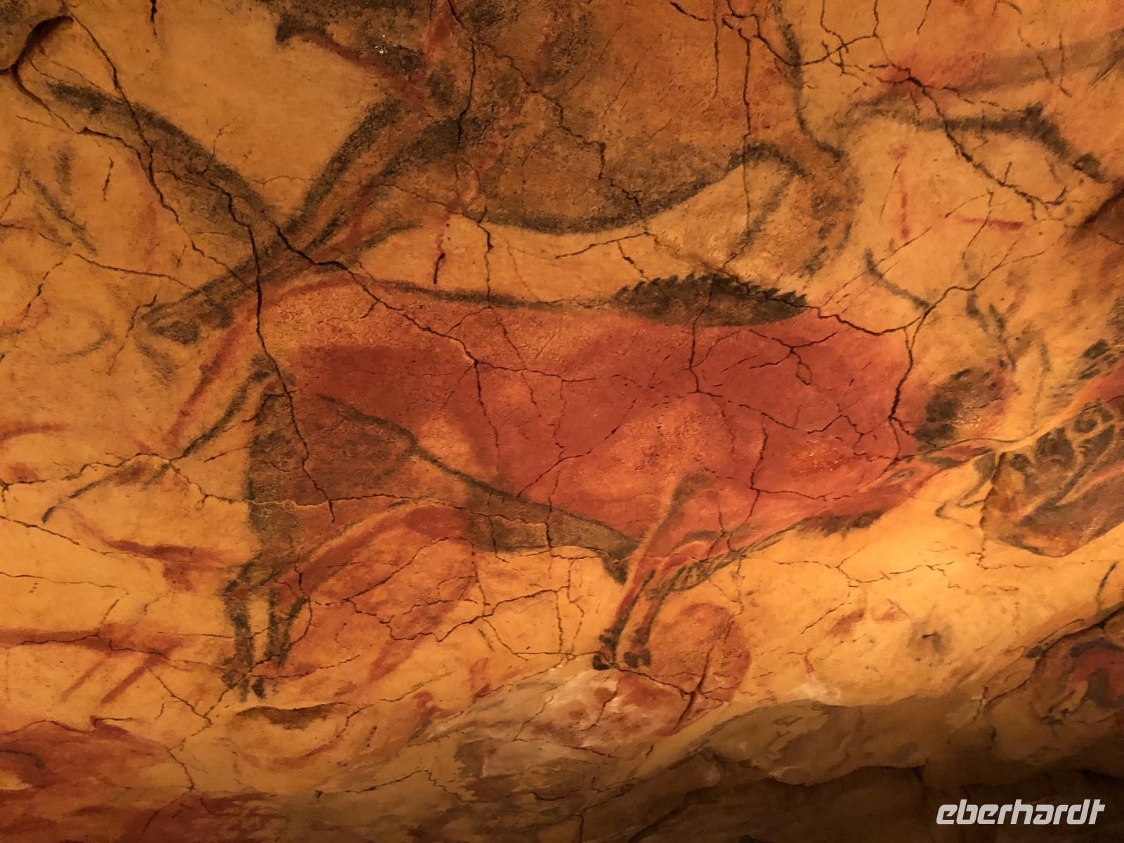 Deckenmalerei Altamira-Höhlenkomplex - Replik