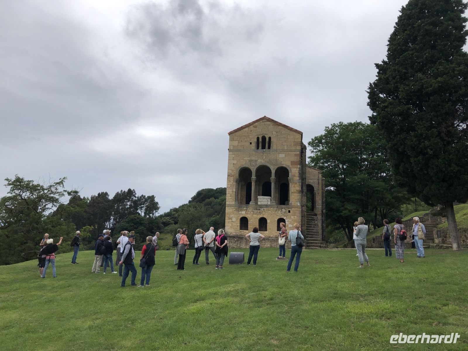 Eberhardt Gruppe am Monte Naranco