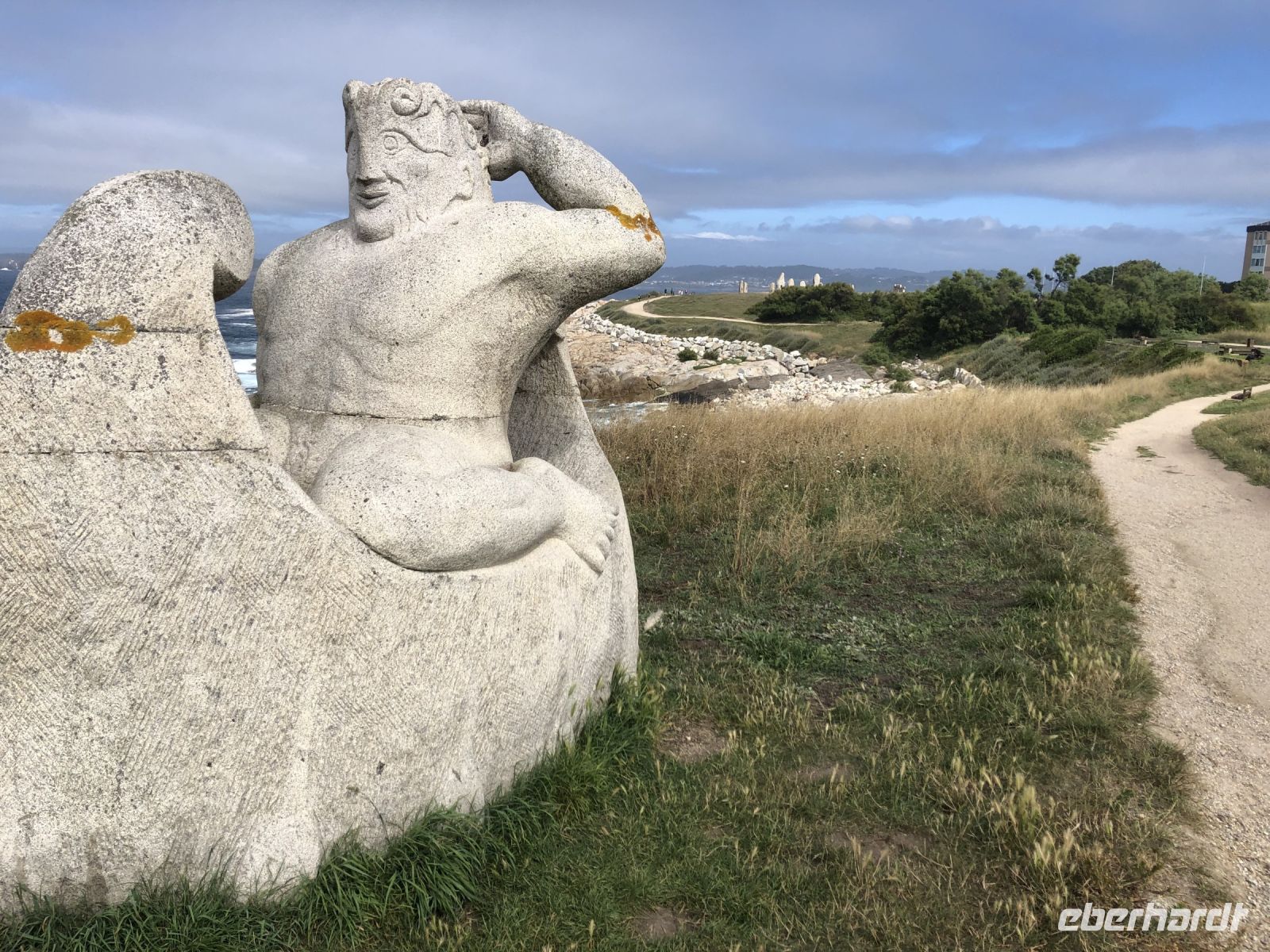 Skulpturen in A Coruña
