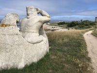 Skulpturen in A Coruña