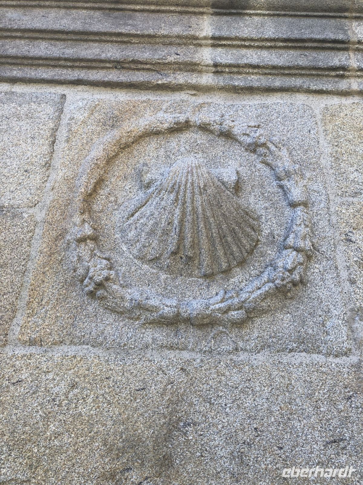 Muschel - Kennzeichen der Jakobspilger