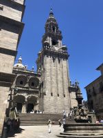 Eingangsportal Kathedrale Santiago de Compostela