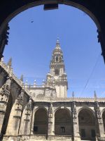 Innenhof Kathedrale Santiago de Compostela