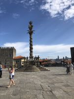 Hauptplatz vor der Kathedrale Porto