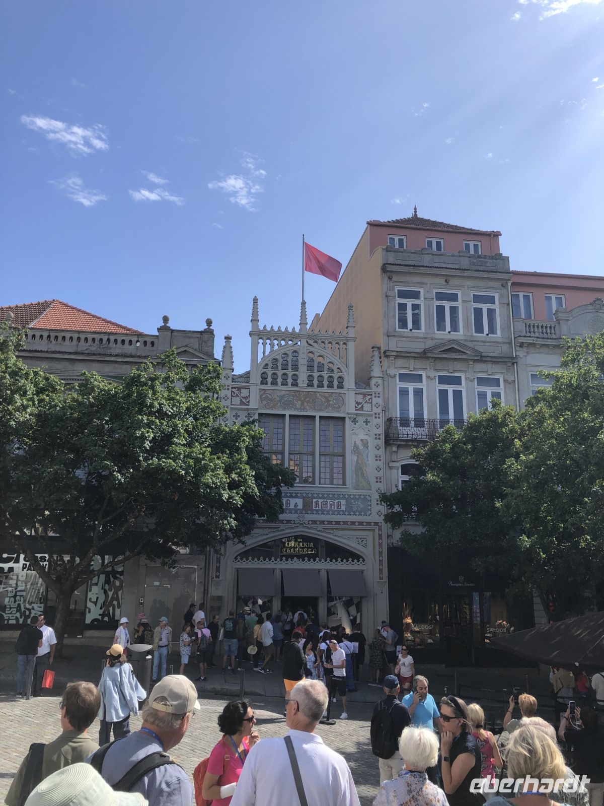 Blick auf die Buchhandlung, die zum Harry Potter - Roman inspiriert haben soll