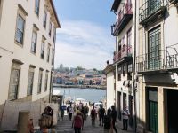 auf dem Weg zum Fluss Douro - Porto