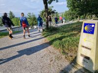 Wanderung auf dem Jakobsweg von Monto do Gozo bis Santiago de Compostela (9)