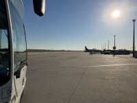 Ankunft in Frankfurt