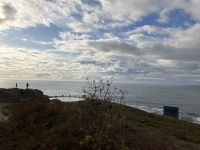 abendliche Stimmung an der Windrose von A Coruna