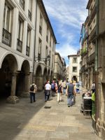 durch die Gassen Santiago de Compostela