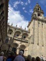 Südseite der Kathedrale Santiago de Compostela