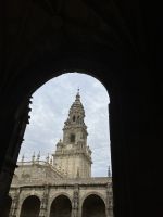 Innenhof Kathedrale Santiago de Compostela