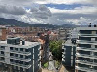 Blick auf Bilbao vom Hotel aus