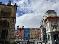 Ausblick am Fluss Nervión