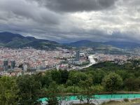 vom Artxanda Berg Blick auf den Bilbao