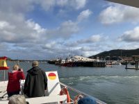 Ankunft im Hafen von Santoña