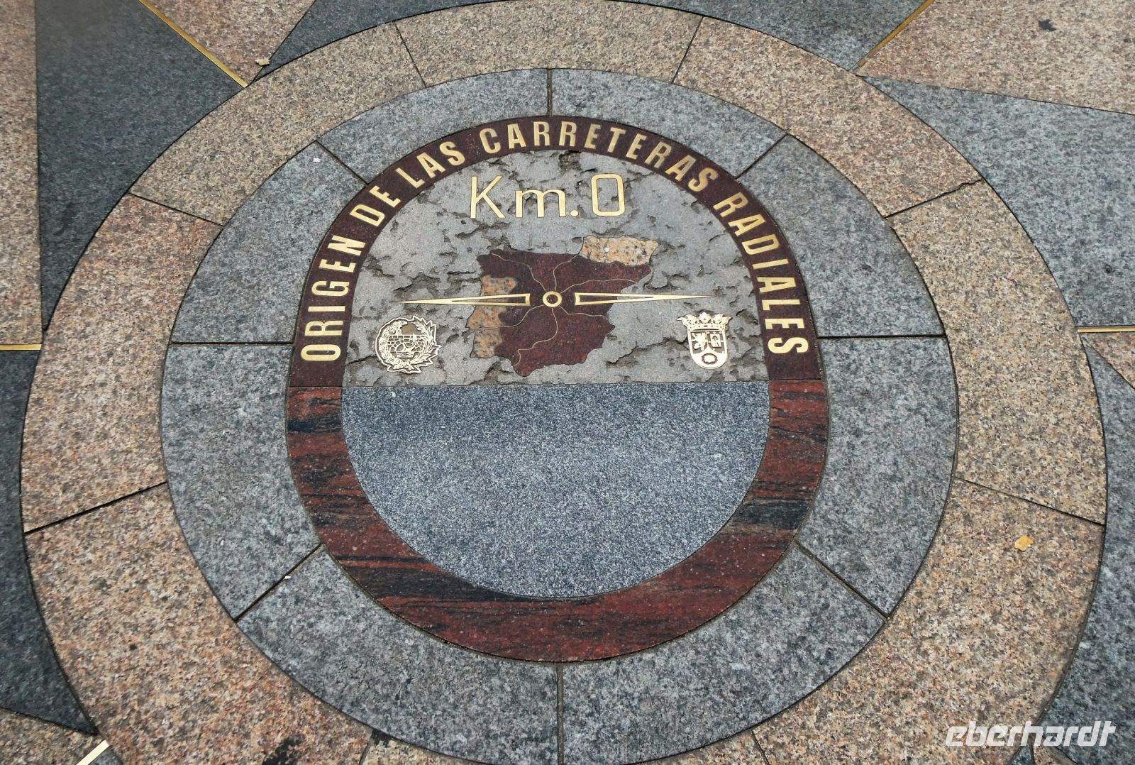Kilometer 0 an der Puerta del Sol