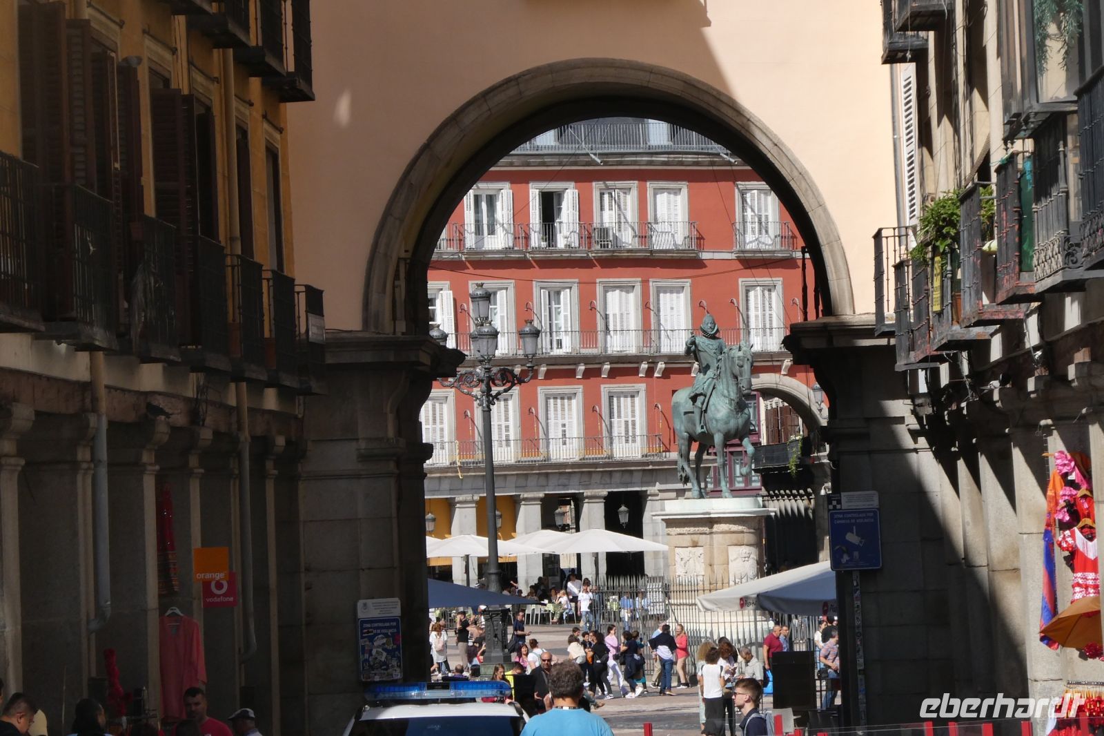 Blick zur Plaza Mayor