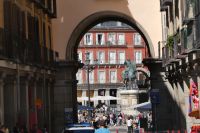 Blick zur Plaza Mayor