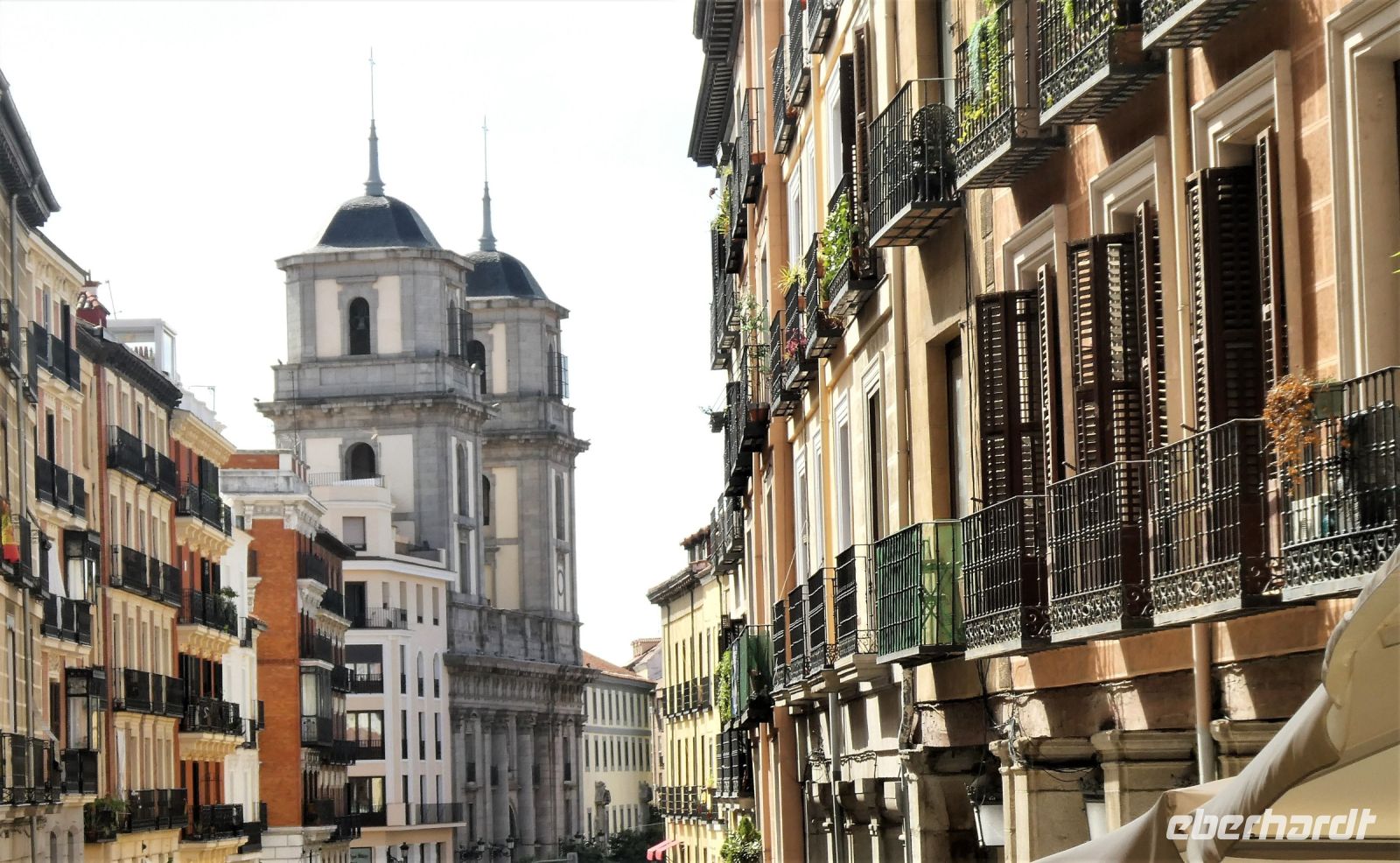 Straßenzug in Madrid