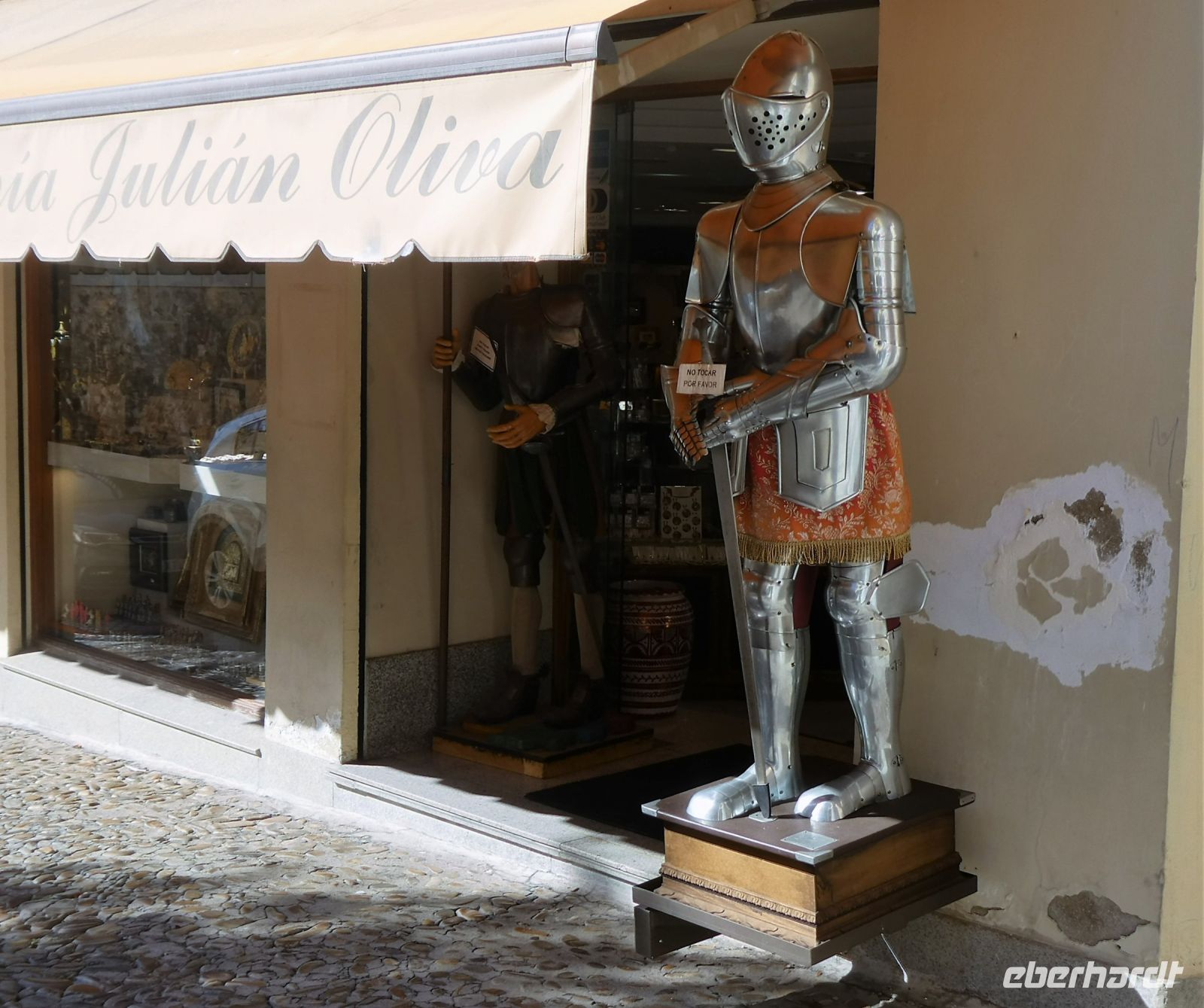 ein edler Ritter auf Kundenfang