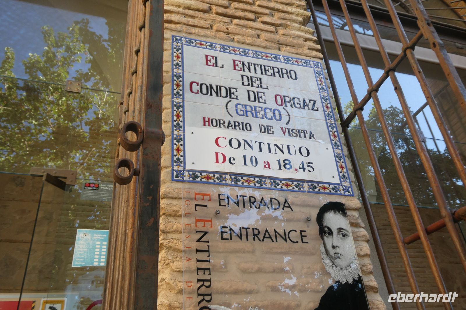 an der Kirche Santo Tomé