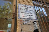 an der Kirche Santo Tomé