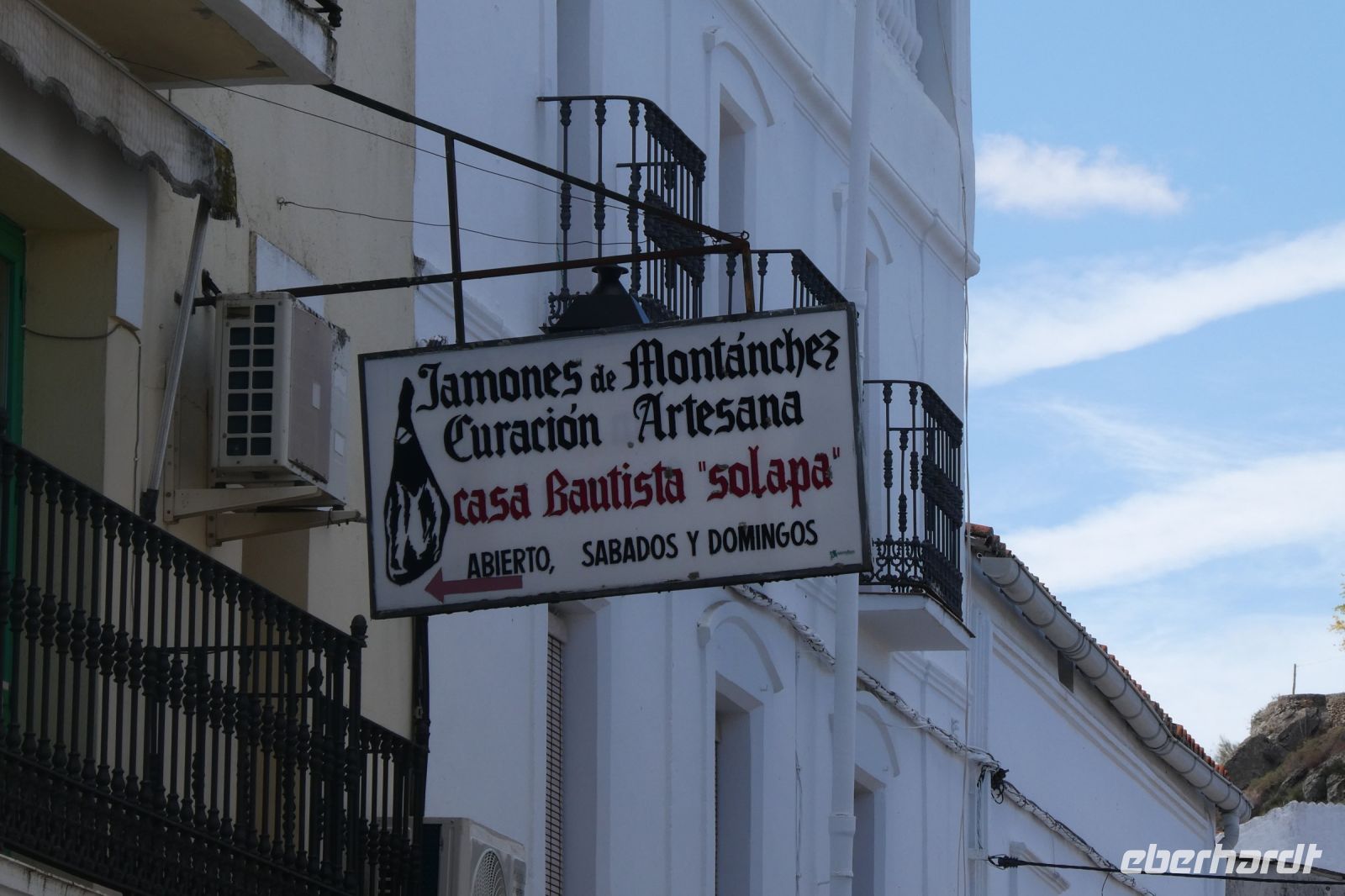 Schinkenverkostung in Montanchez