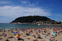 Strand, Bahía de la Concha, Casino und Urgull