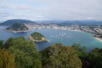 Blick vom Igueldo auf San Sebastián und die Bahía de la Concha