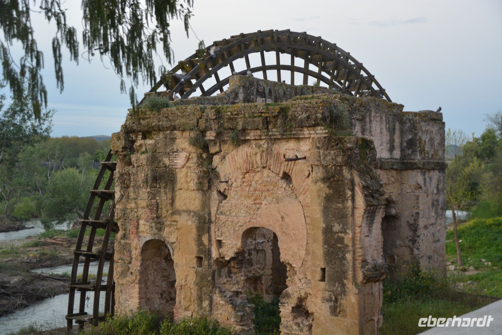 Wasserrad aus arabischer Zeit
