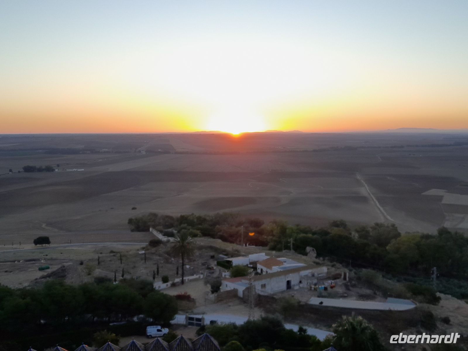 Sonnenaufgang in Carmona
