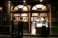 vor unserem Restaurant